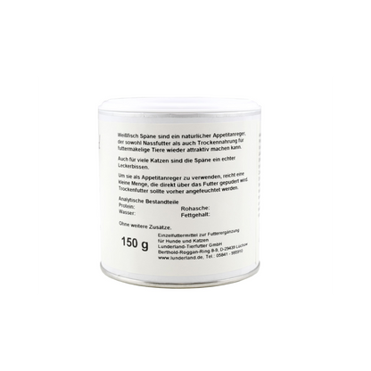 Lunderland Weißfisch-Späne – 100 % natürliche Proteinquelle für Hunde & Katzen