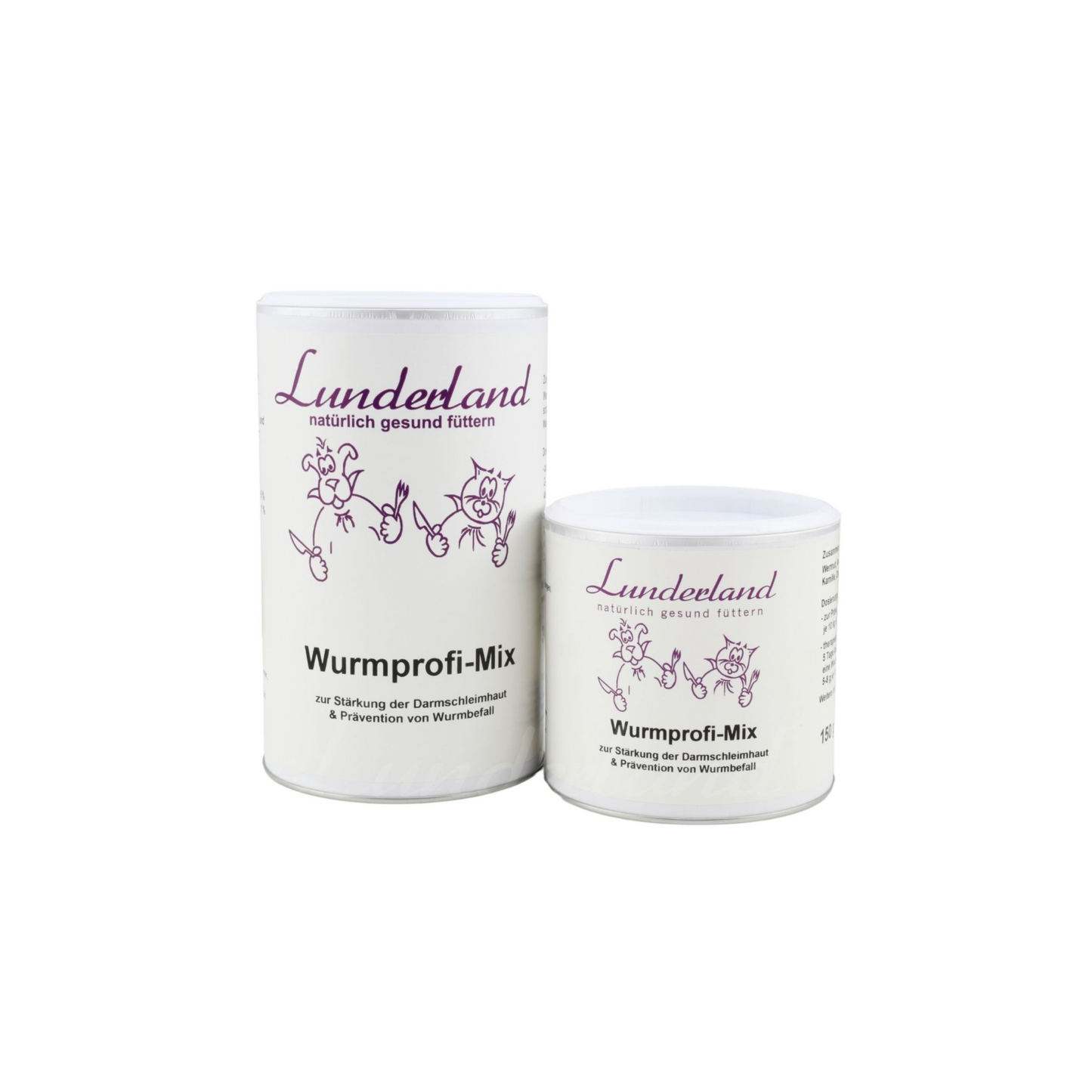 Lunderland Wurmprofi-Mix – natürliche Unterstützung für Darmgesundheit & Parasitenabwehr beim Hund