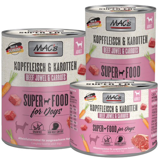 MAC’s Dog – Kopffleisch & Karotten
