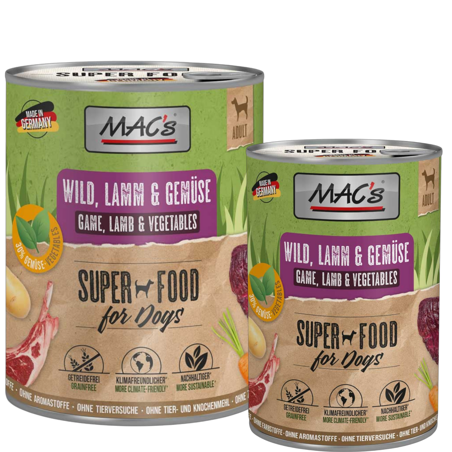 MAC’s Dog – Lamm, Wild & Gemüse