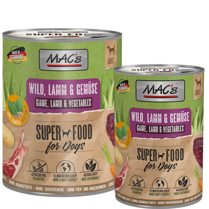 MAC’s Dog – Lamm, Wild & Gemüse