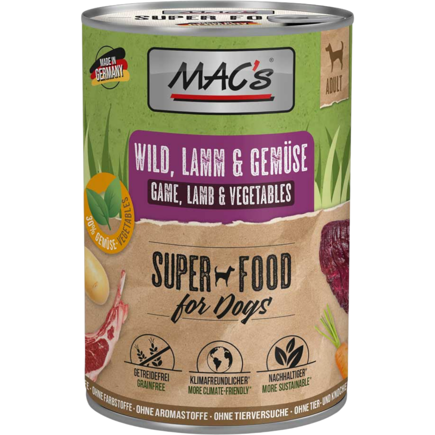 MAC’s Dog – Lamm, Wild & Gemüse