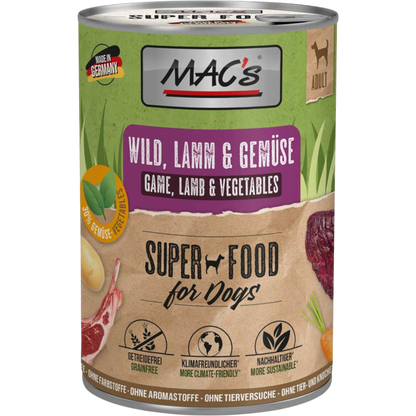 MAC’s Dog – Lamm, Wild & Gemüse