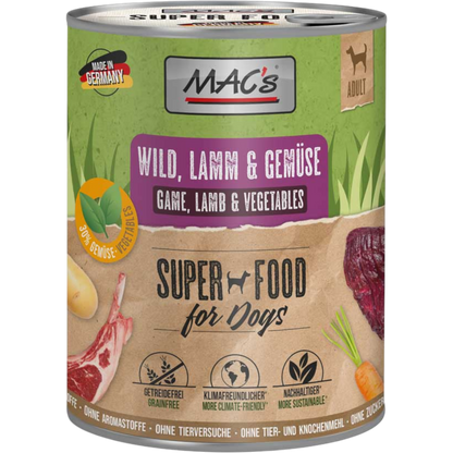 MAC’s Dog – Lamm, Wild & Gemüse