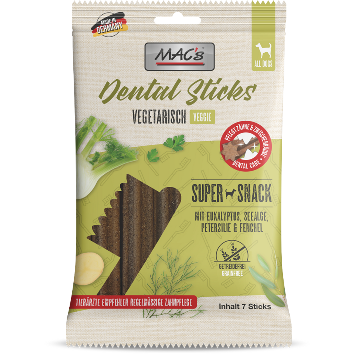MAC’s Dog – Dental Stick Vegetarisch