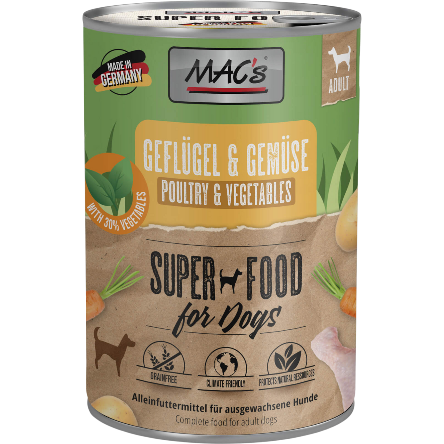 MAC’s Dog – Geflügel & Gemüse
