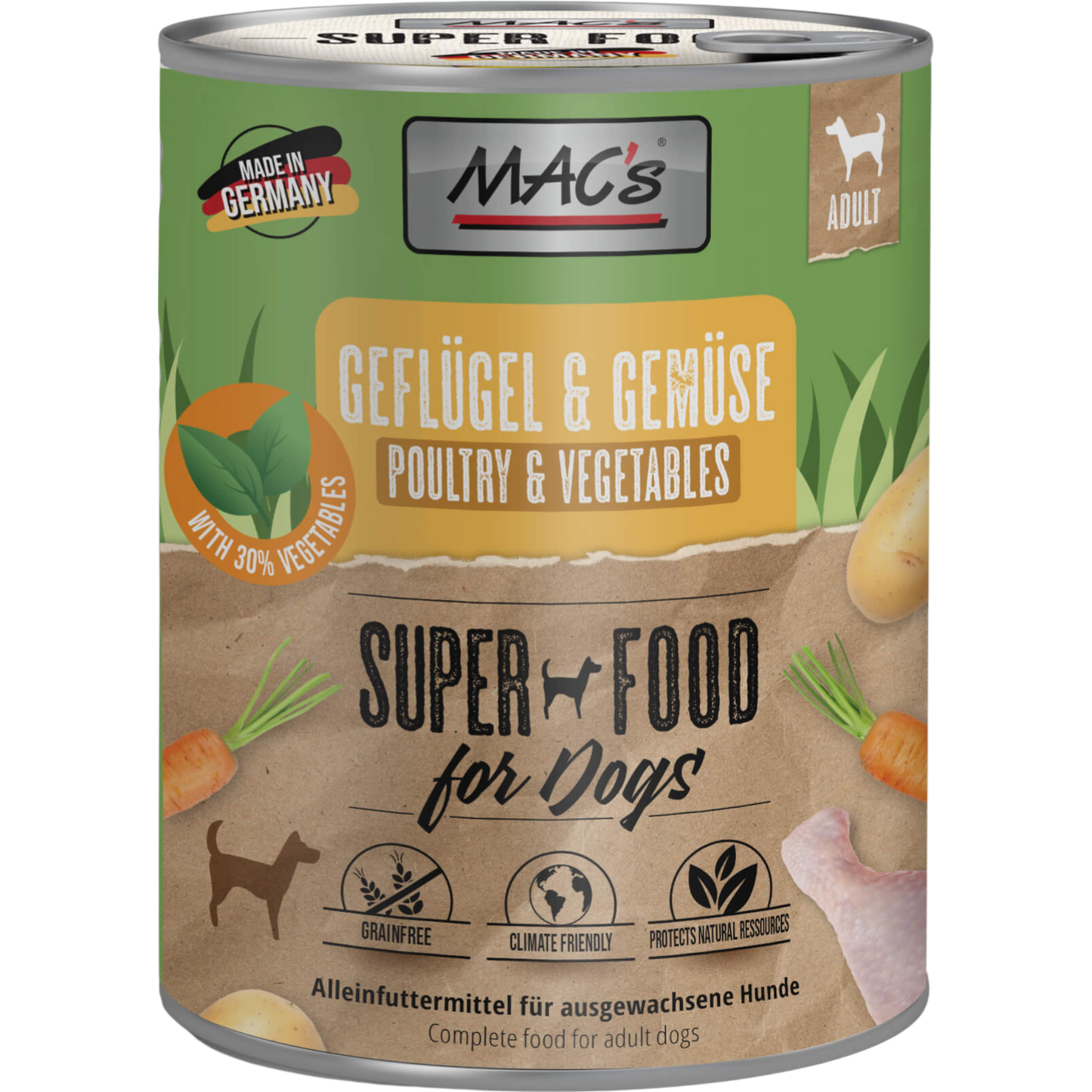 MAC’s Dog – Geflügel & Gemüse