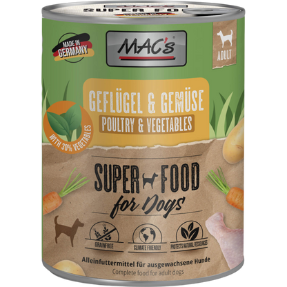 MAC’s Dog – Geflügel & Gemüse