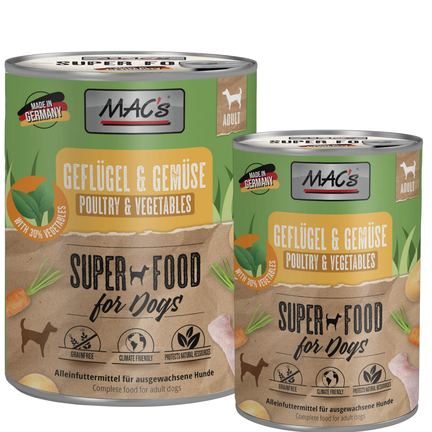 MAC’s Dog – Geflügel & Gemüse