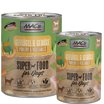 MAC’s Dog – Geflügel & Gemüse