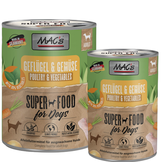 MAC’s Dog – Geflügel & Gemüse
