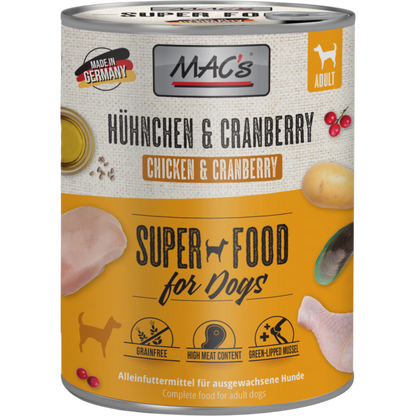 MAC’s Dog – Hühnchen & Cranberry