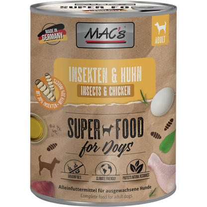 MAC’s Dog – Insekten & Huhn