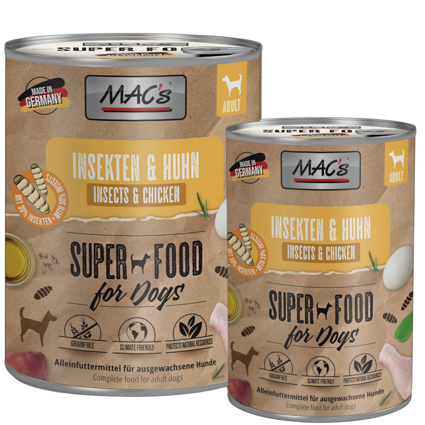 MAC’s Dog – Insekten & Huhn