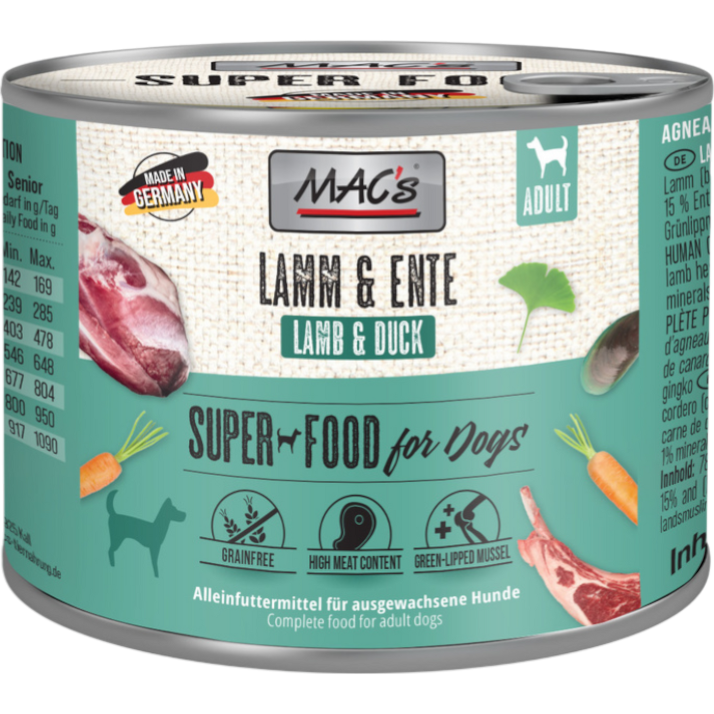 MAC’s Dog – Lamm & Ente