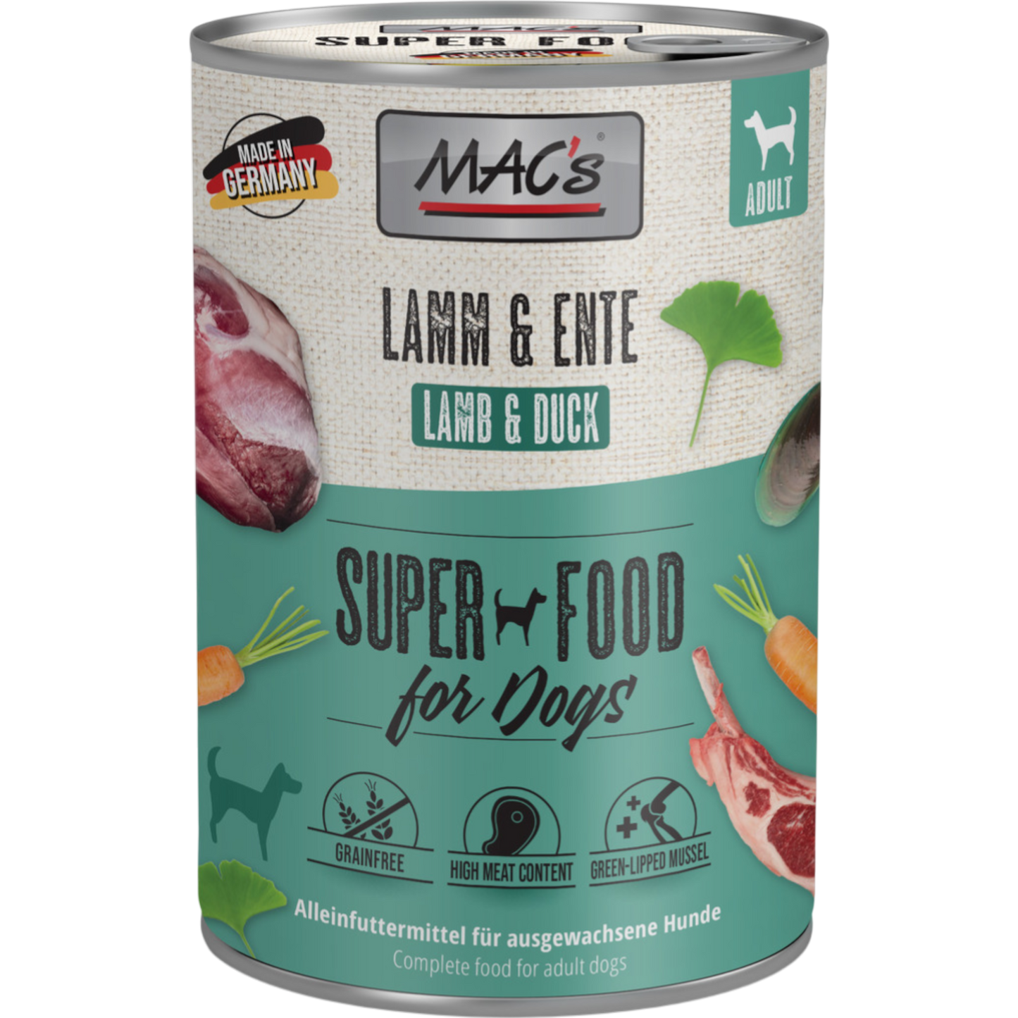 MAC’s Dog – Lamm & Ente