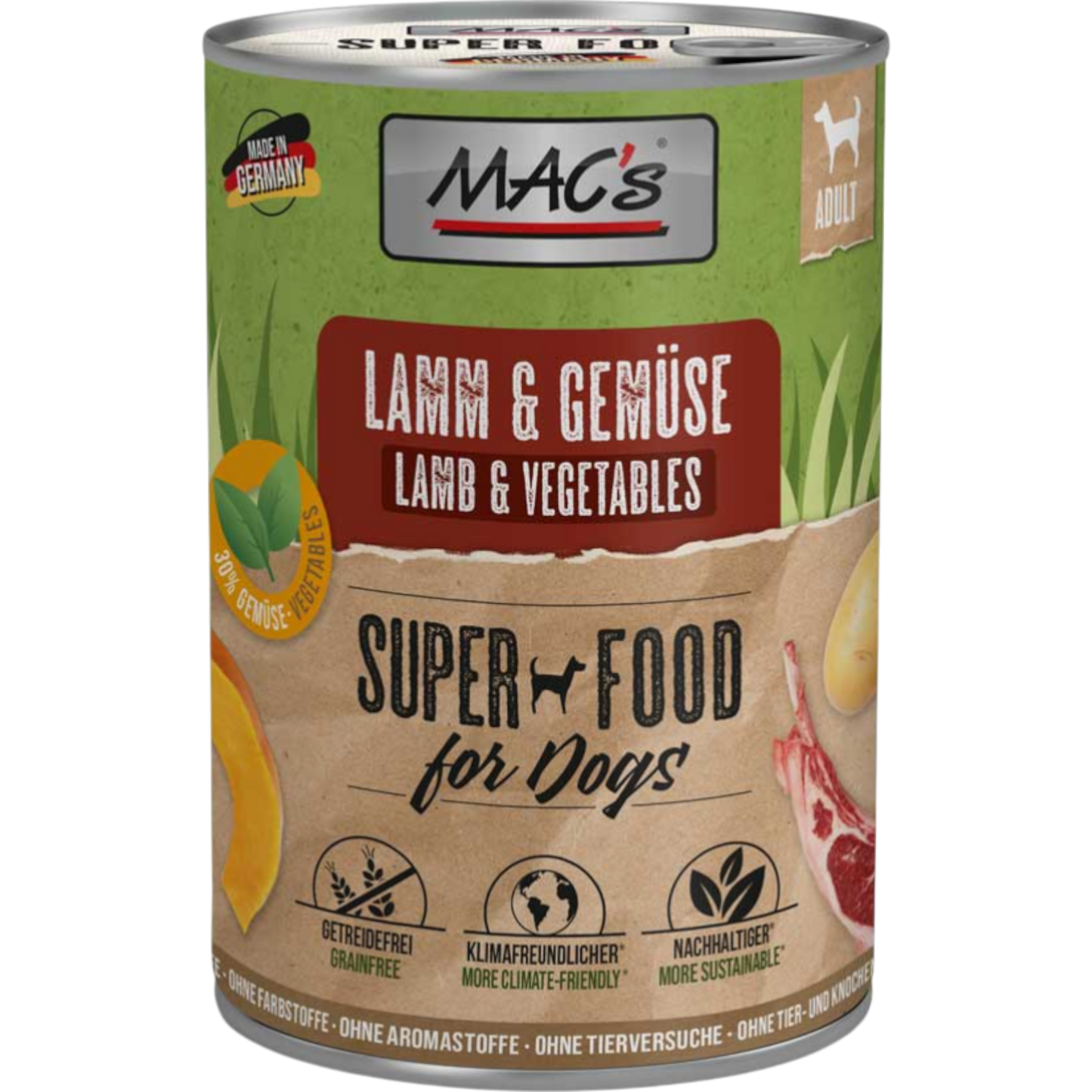 MAC’s Dog – Lamm & Gemüse