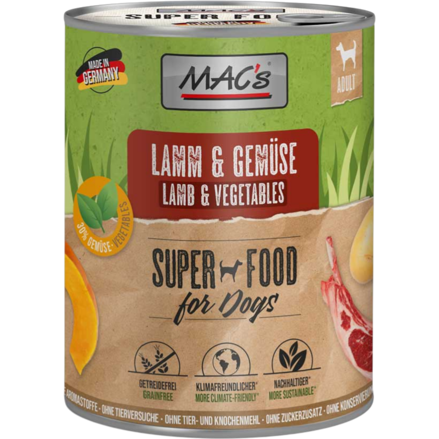 MAC’s Dog – Lamm & Gemüse