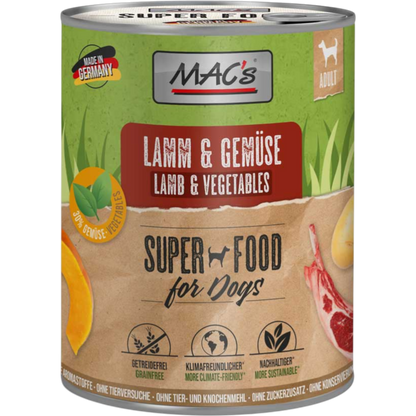 MAC’s Dog – Lamm & Gemüse