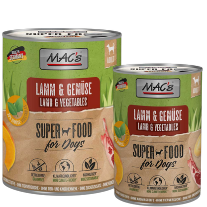 MAC’s Dog – Lamm & Gemüse