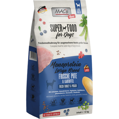 MAC’s Dog – Mono Large Breed Frische Pute & Kartoffel