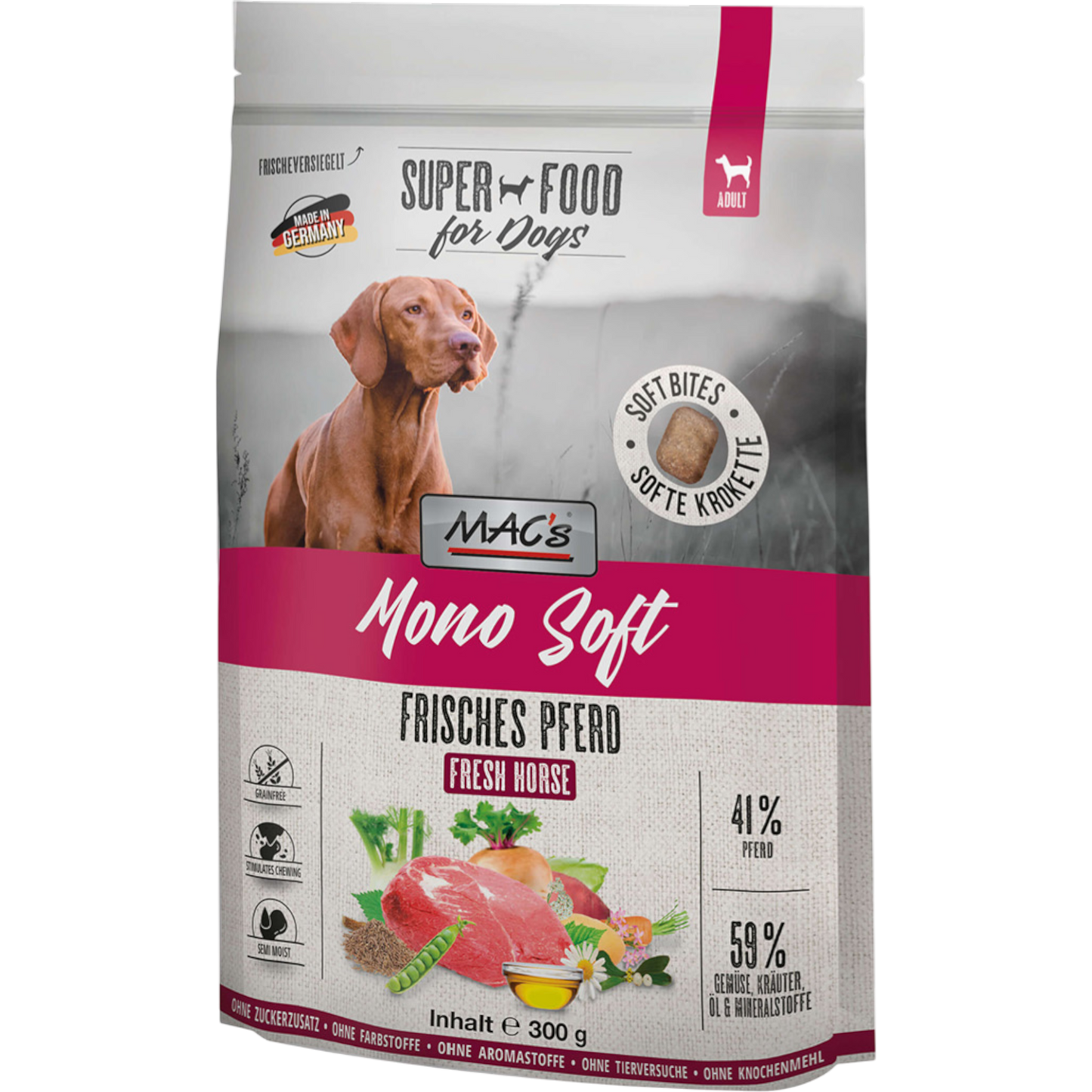 MAC’s Dog – Mono Soft Frisches Pferd