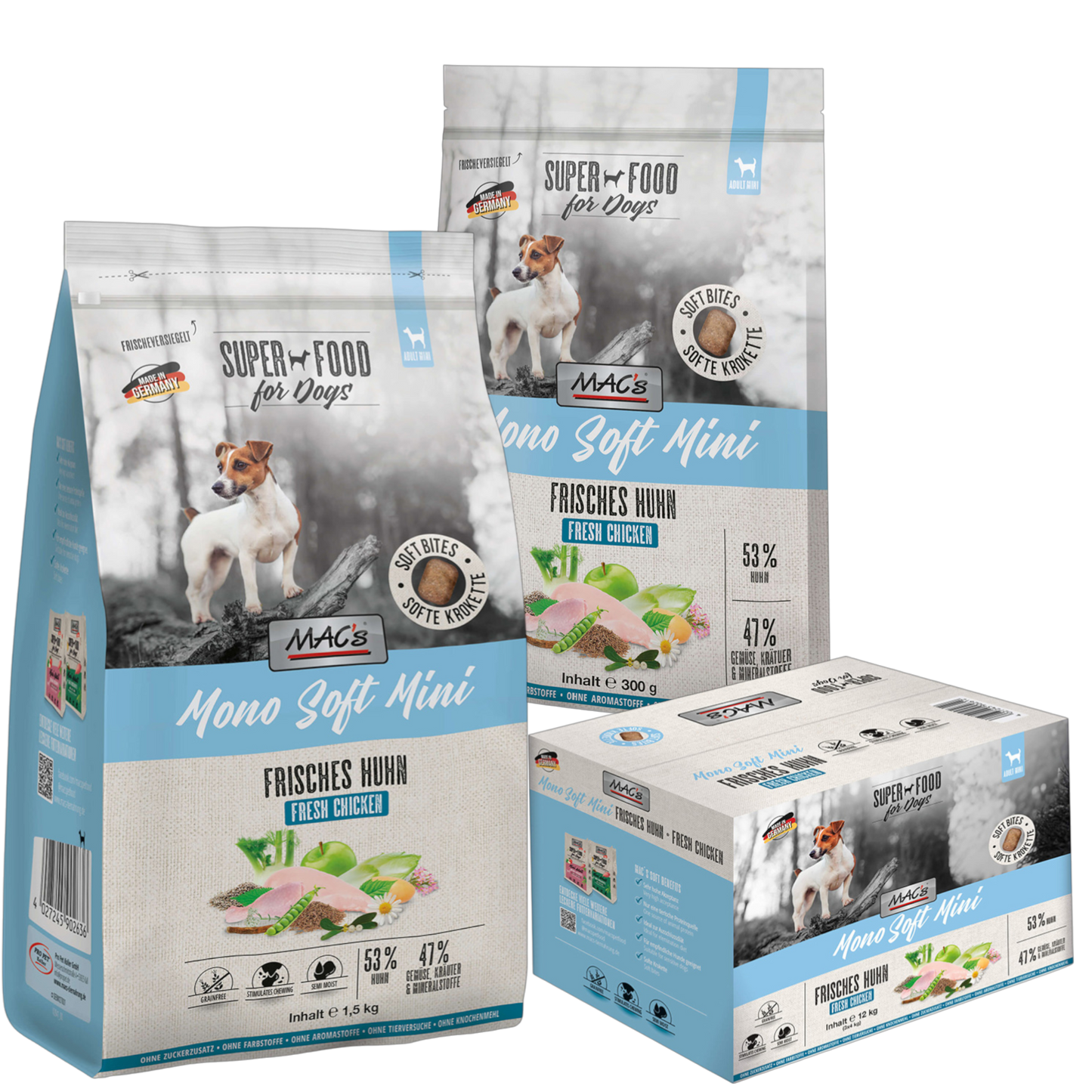 MAC’s Dog – Mono Soft Mini Frisches Huhn