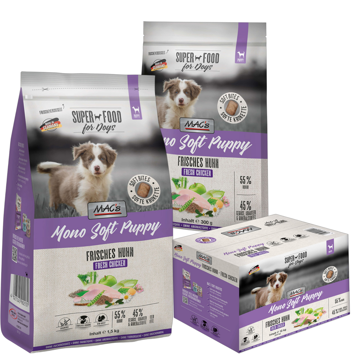 MAC’s Dog – Mono Soft Puppy Frisches Huhn