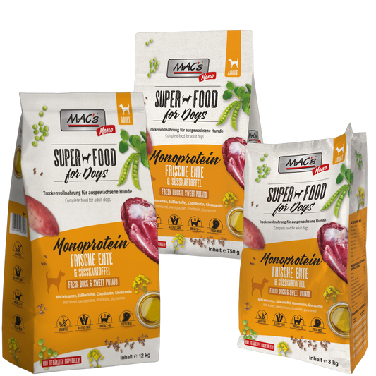MAC’s Dog – Mono Frische Ente & Süßkartoffel