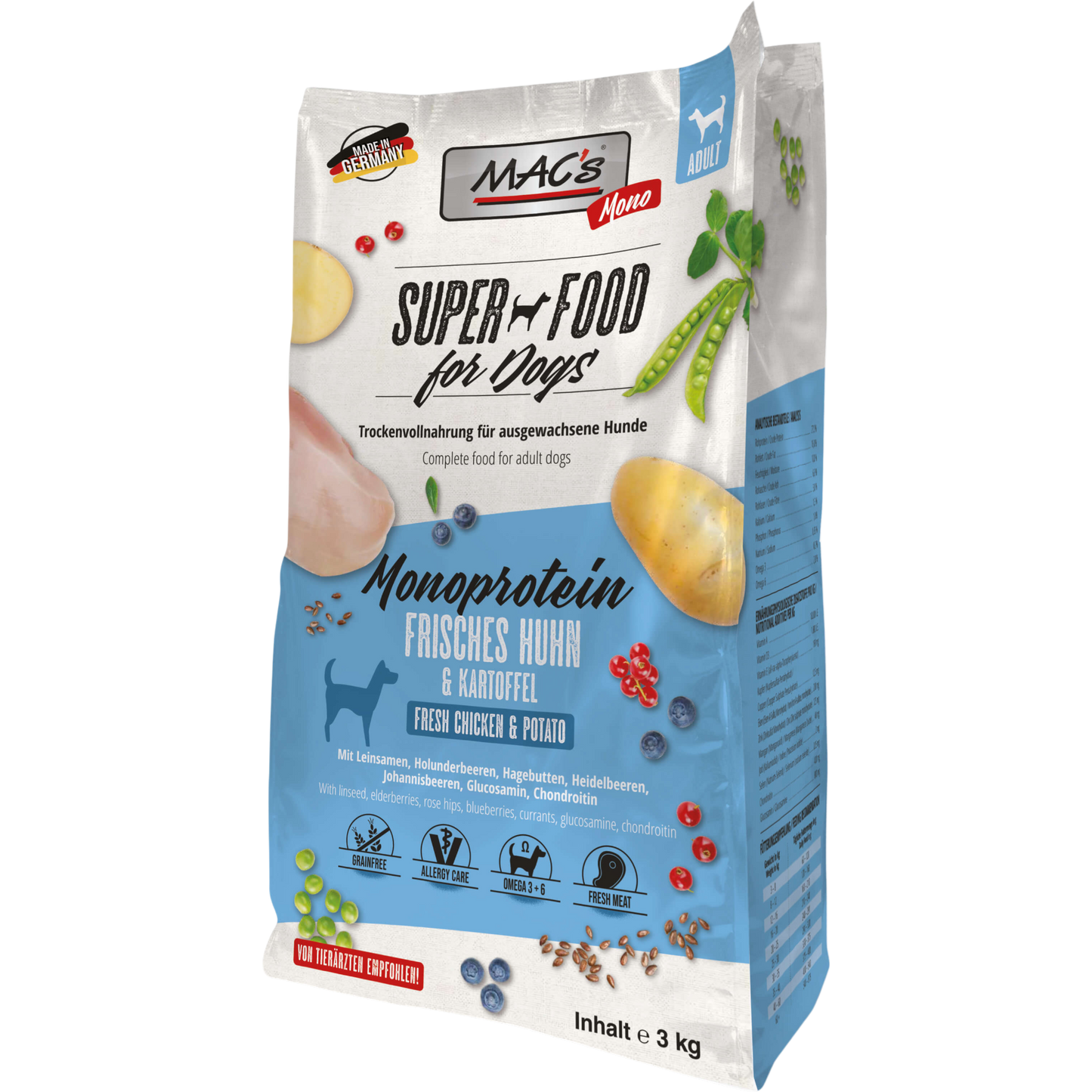 MAC’s Dog – Mono Frisches Huhn & Kartoffel