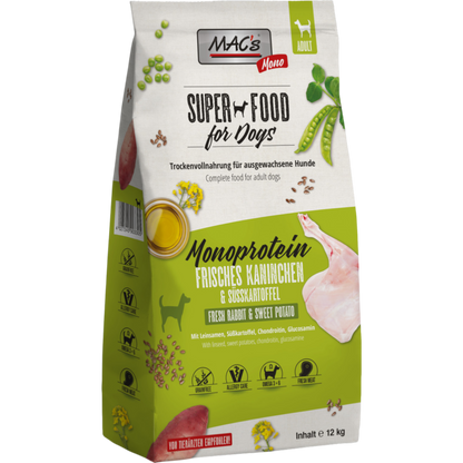 MAC’s Dog – Mono Frisches Kaninchen & Süßkartoffel