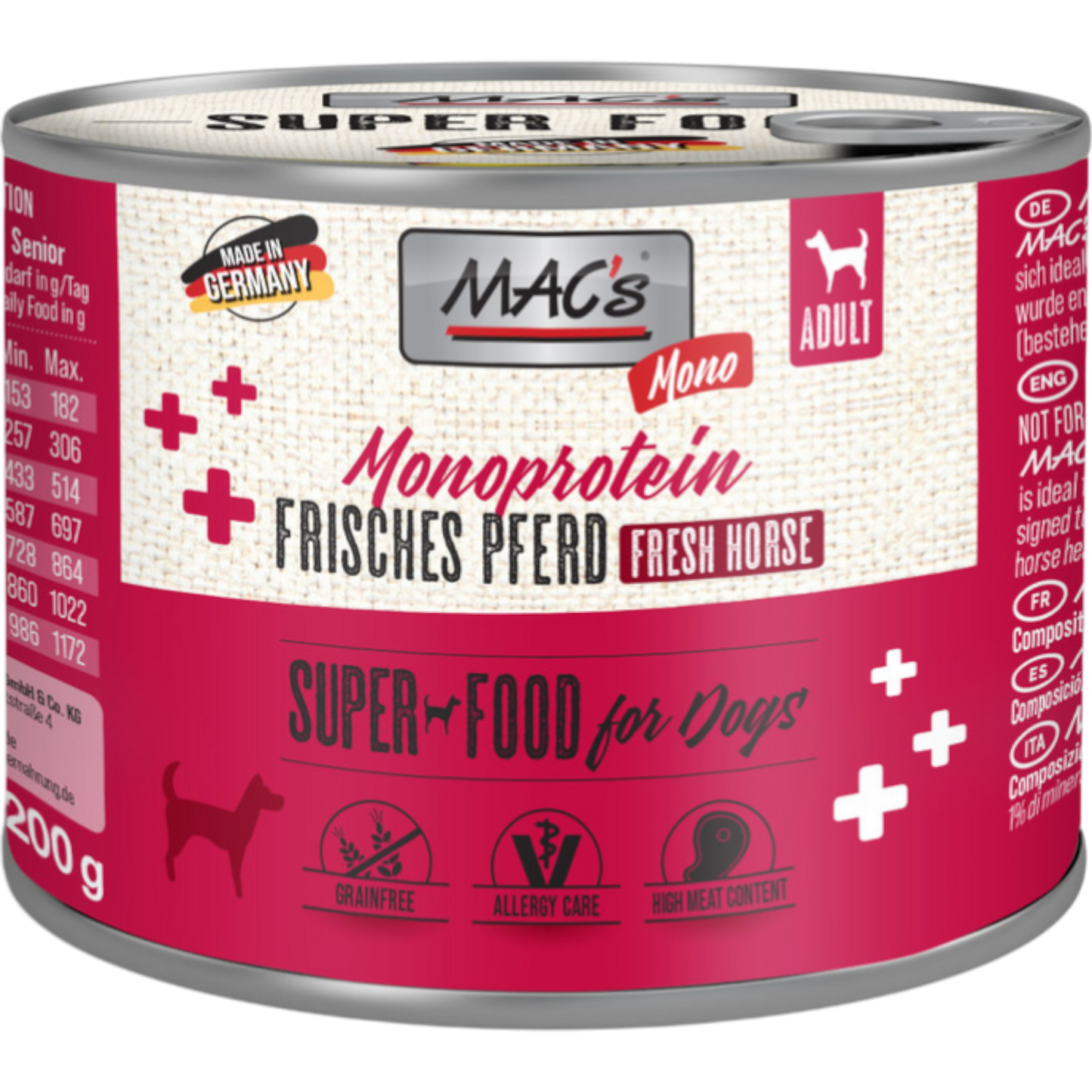 MAC’s Dog – Mono frisches Pferd