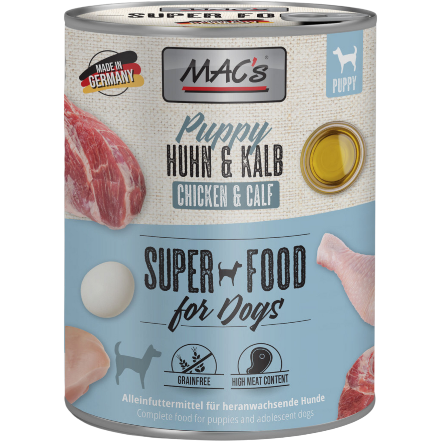 MAC’s Dog – Puppy Huhn & Kalb