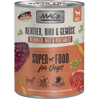 MAC’s Dog – Rentier, Rind & Gemüse