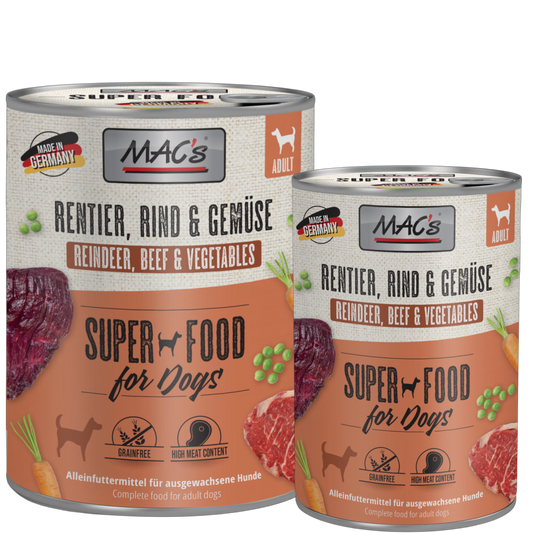 MAC’s Dog – Rentier, Rind & Gemüse