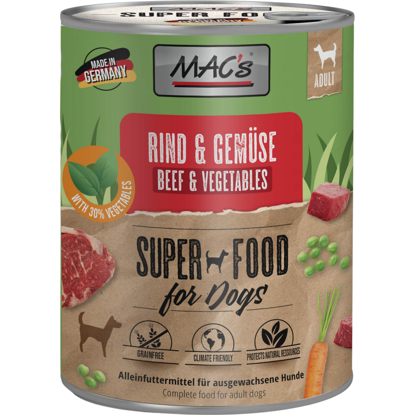 MAC’s Dog – Rind & Gemüse