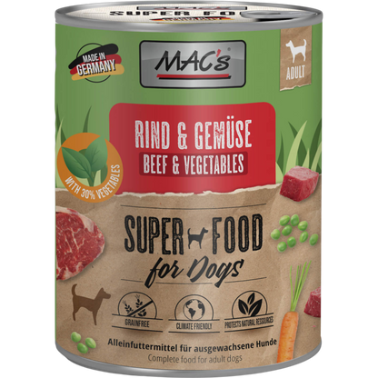 MAC’s Dog – Rind & Gemüse