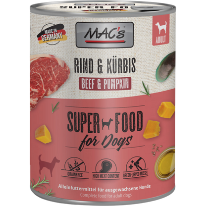 MAC’s Dog – Rind & Kürbis