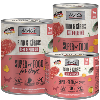 MAC’s Dog – Rind & Kürbis