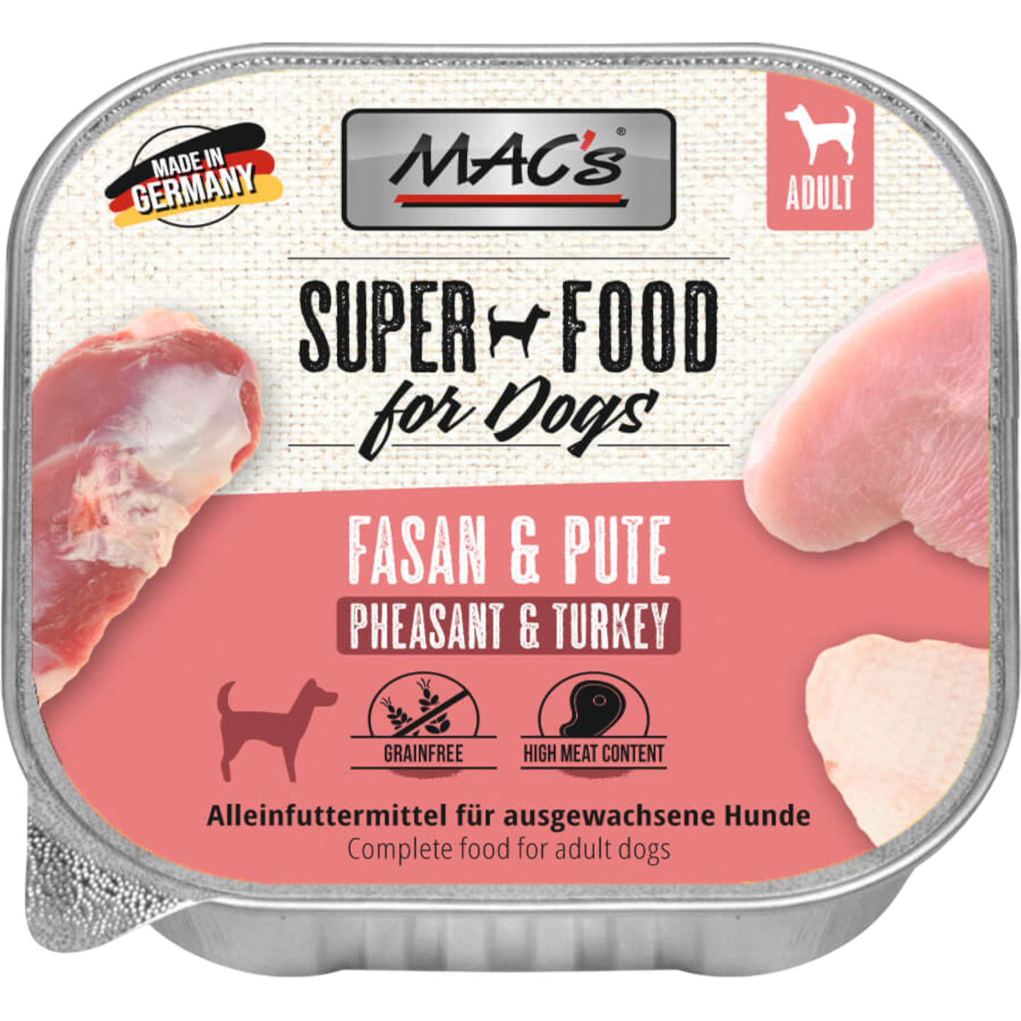 MAC’s Dog – Schale Fasan & Pute