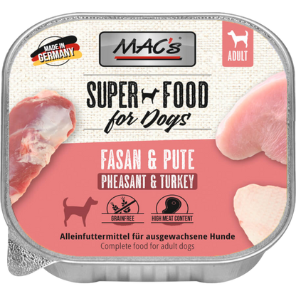 MAC’s Dog – Schale Fasan & Pute