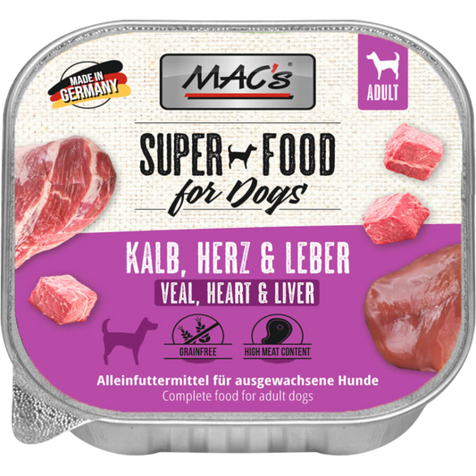 MAC’s Dog – Schale Kalb, Herz & Leber