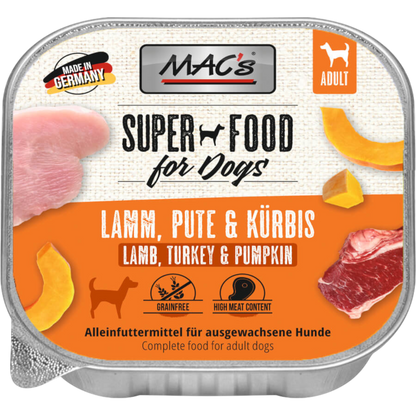 MAC’s Dog – Schale Lamm, Pute & Kürbis