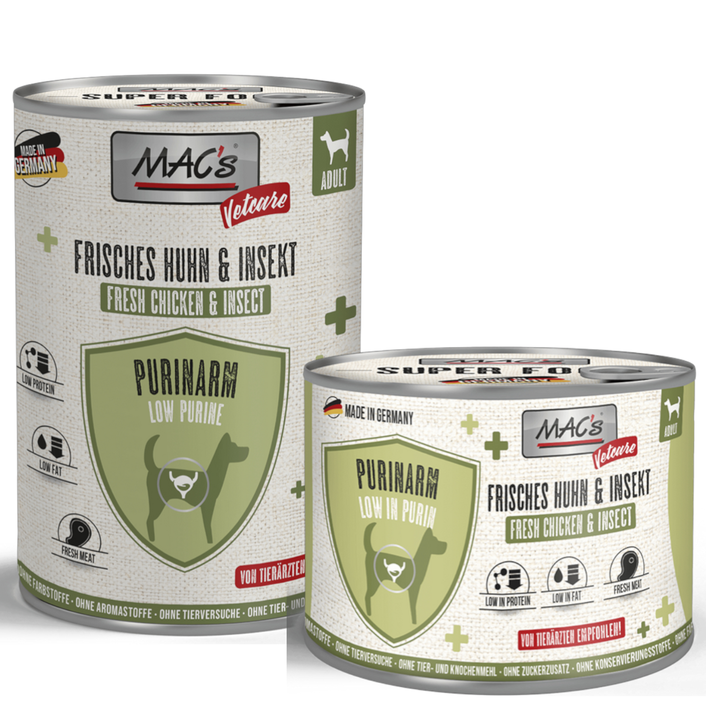MAC’s Dog – Vetcare Purinarm Huhn & Insekt