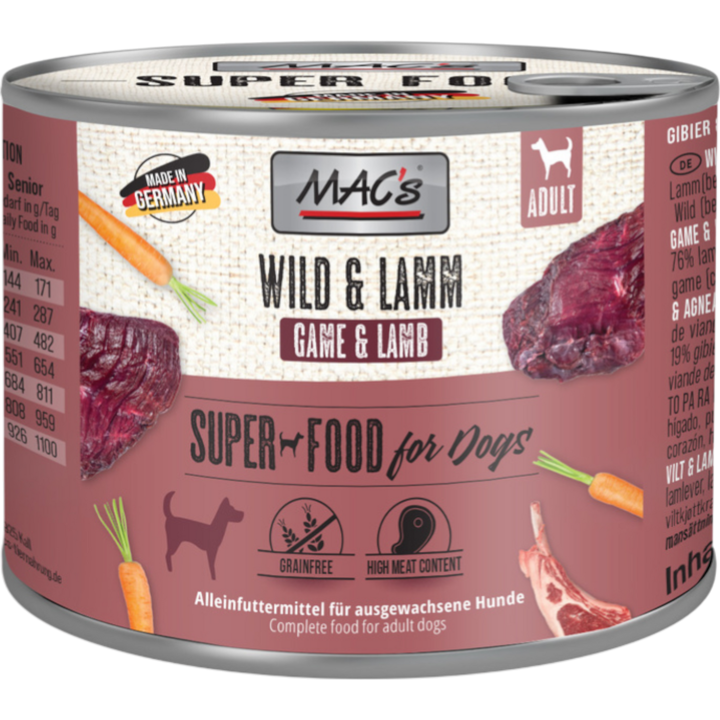 MAC’s Dog – Wild & Lamm