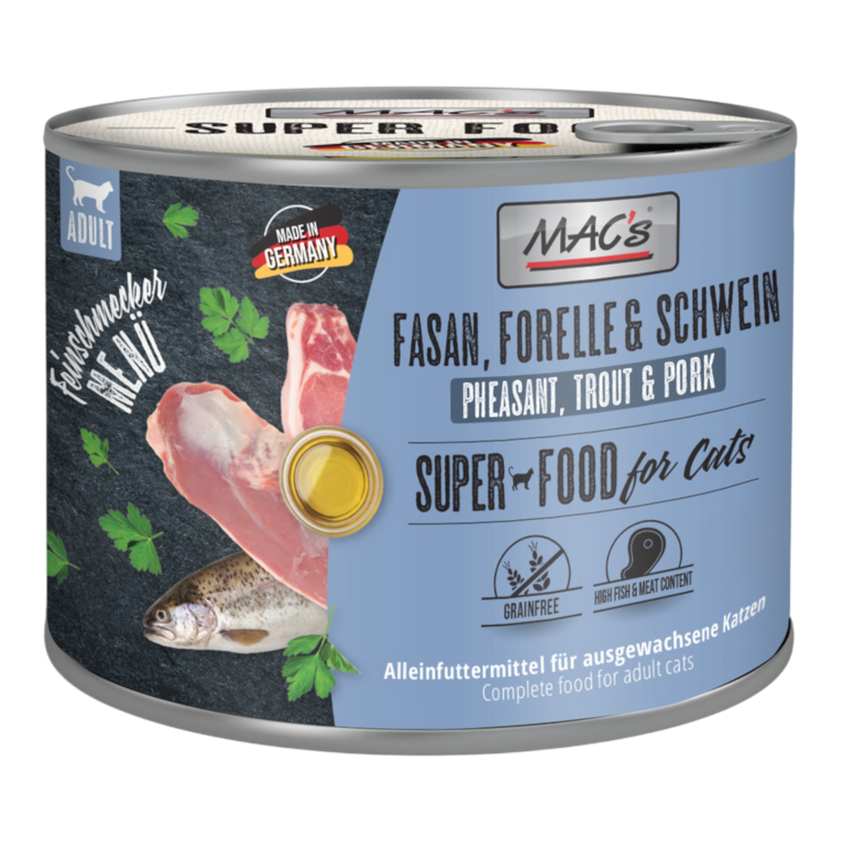 MAC’s Cat - Feinschmecker Fasan, Forelle & Schwein