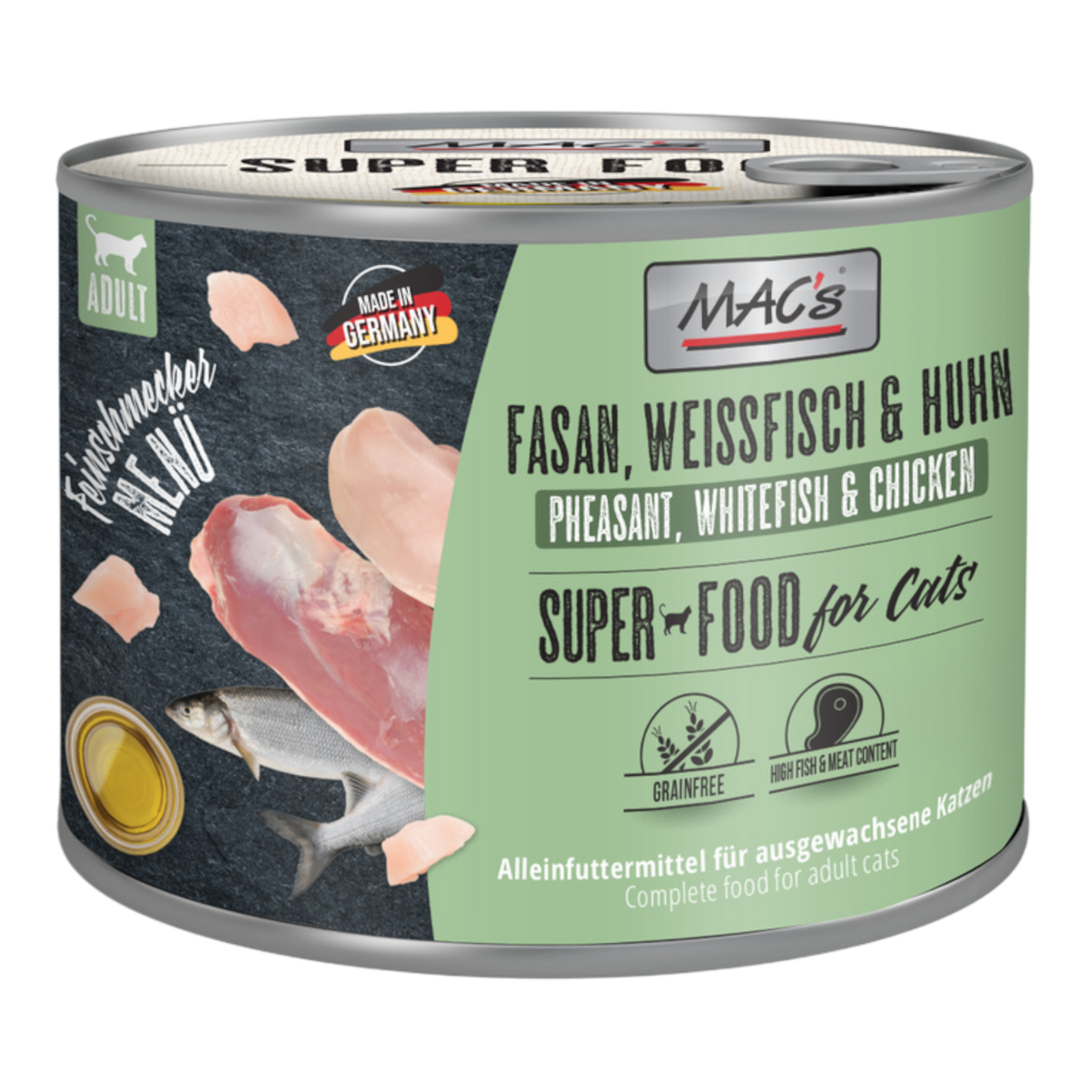 MAC’s Cat - Feinschmecker Fasan, Kabeljau & Huhn