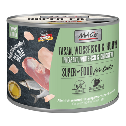 MAC’s Cat - Feinschmecker Fasan, Kabeljau & Huhn