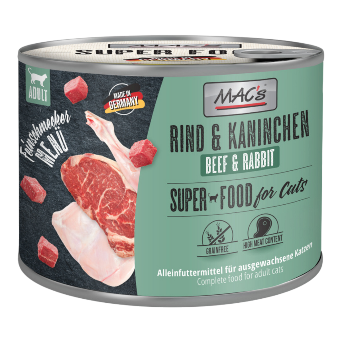 MAC’s Cat - Feinschmecker Rind & Kaninchen