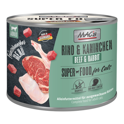 MAC’s Cat - Feinschmecker Rind & Kaninchen